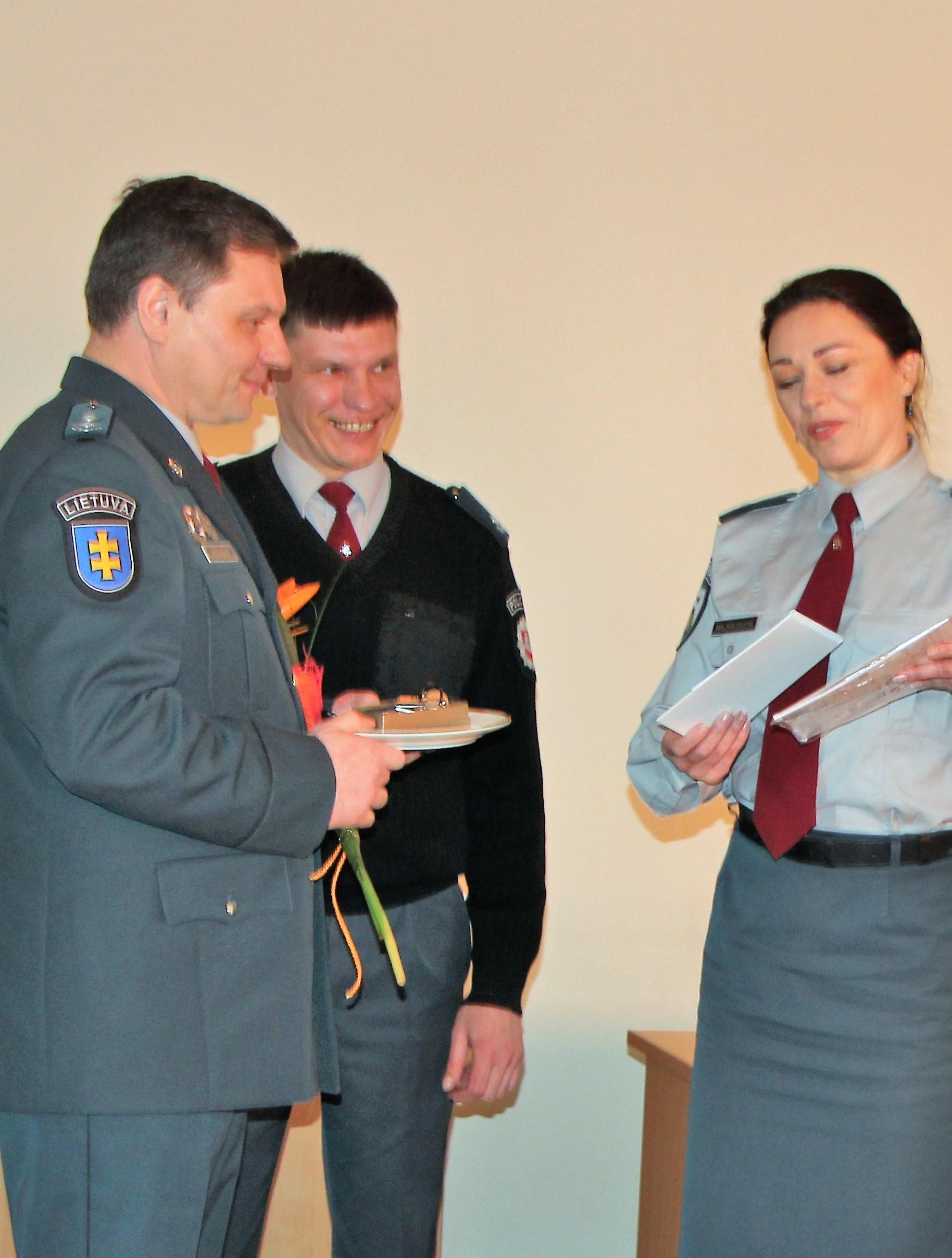 Ukmergės r. policijos komisariatas šiltai pasitiko naują vadovą /