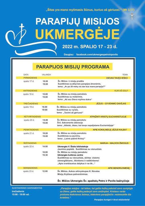 Ukmergės Šv. apaštalų Petro ir Povilo bažnyčioje spalio 17–23 d. vyks Misijų savaitė. / Misijų savaitę Ukmergėje vainikuos tradiciškai statomas kryžius bažnyčios šventoriuje.
