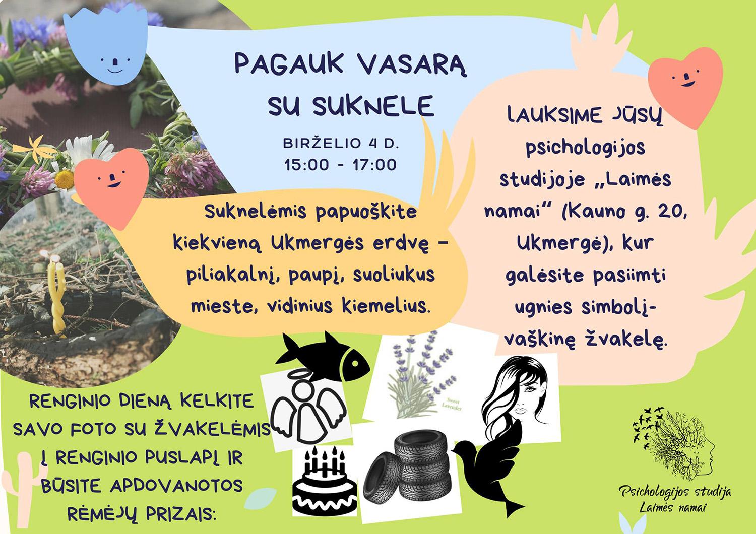 Ukmergiškes kviečia gaudyti vasarą /