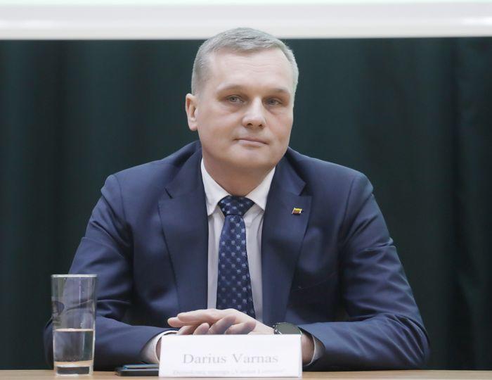 Ukmergiškiai meru išsirinko Darių Varną / Rajono meru išrinktas Darius Varnas.D.Vyto nuotr.