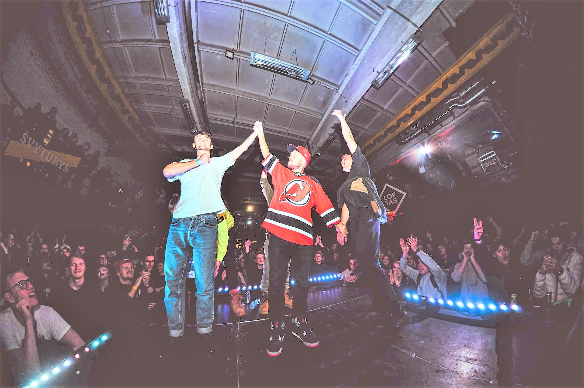 Ukmergiškis – Lietuvos „Free style MC battle“ nugalėtojas / Nuotrauka – renginio organizatorių