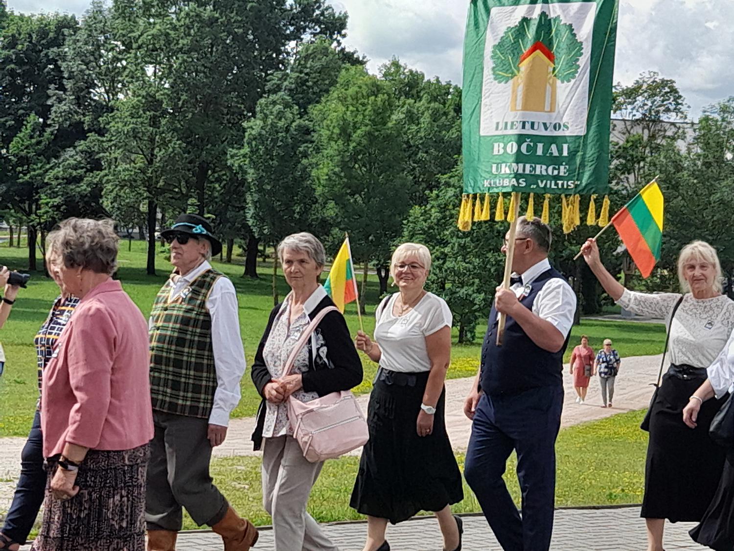 Ukmergiškių balsai skambėjo Žemaitijoje / Eisenoje – ir ukmergiškiai.