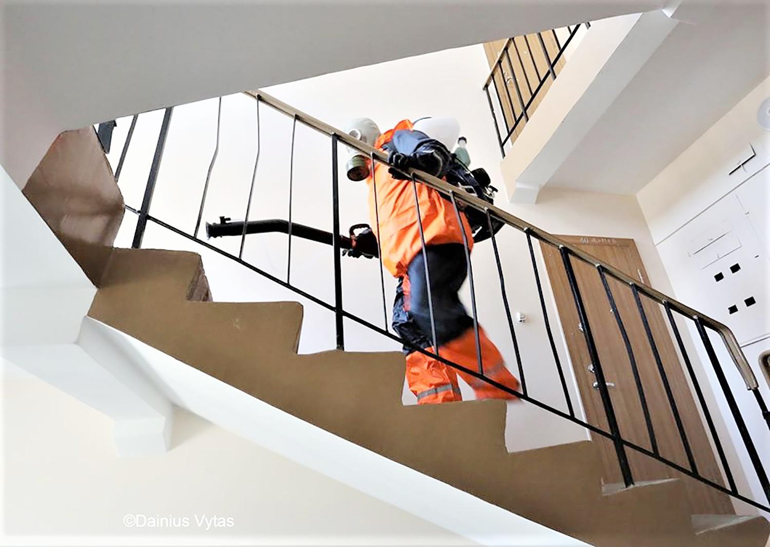 Užsisakyti dezinfekavimo paslaugos gyventojai neskuba