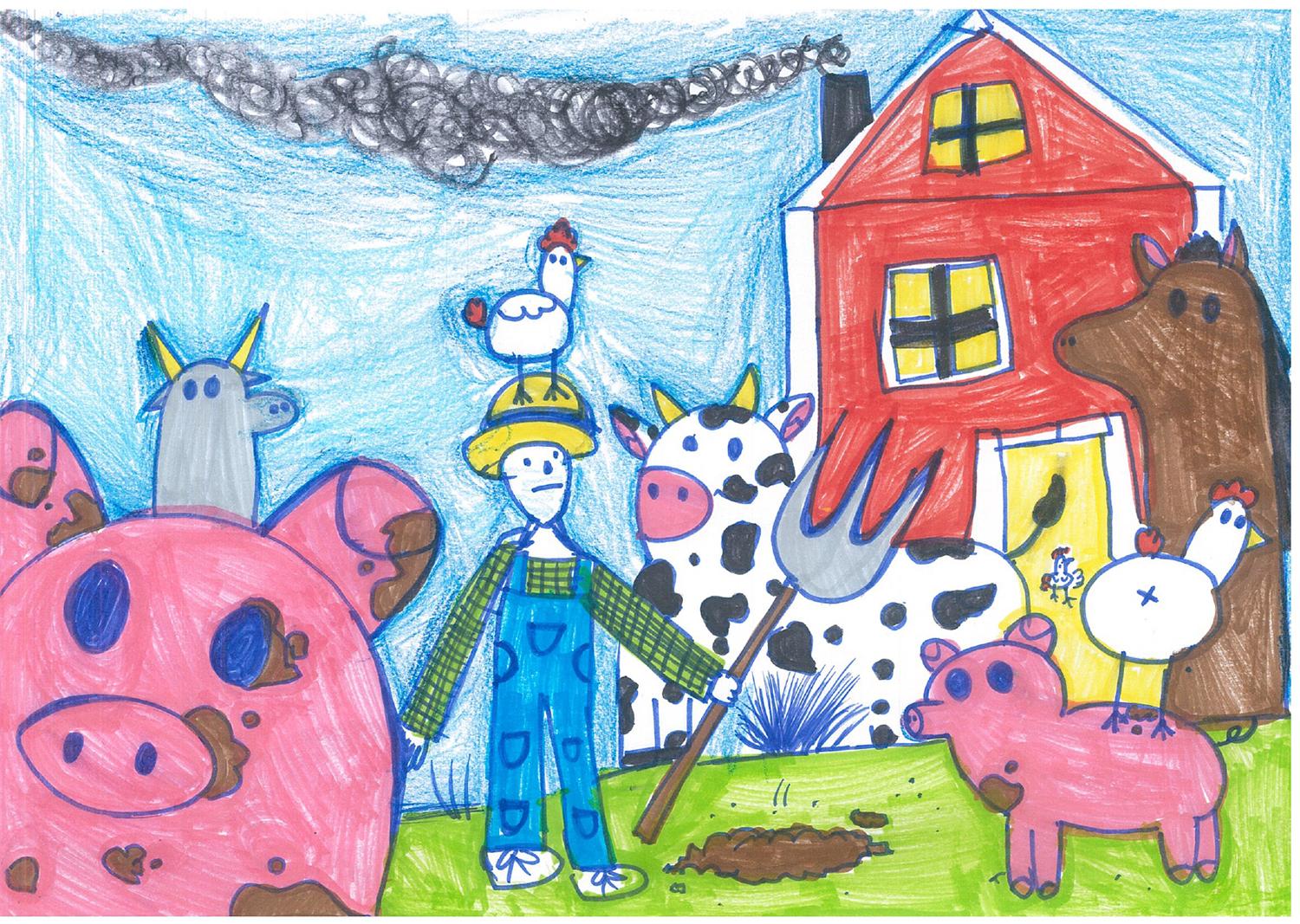 Vaikai piešė savo profesiją / Vaikų piešiniuose – būsimos profesijos.