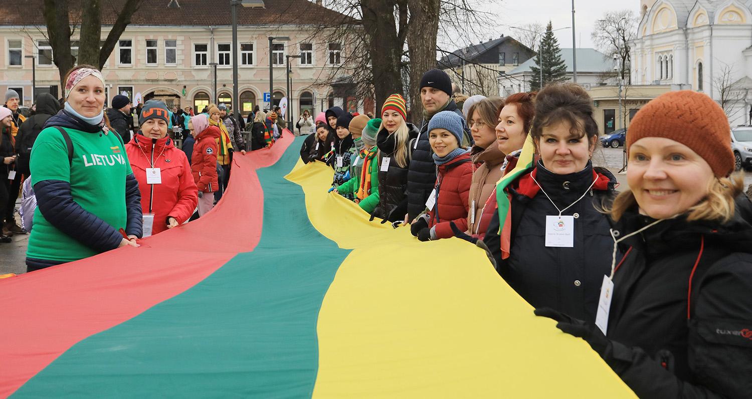 Vasario 16-ajai skyrė bėgimą