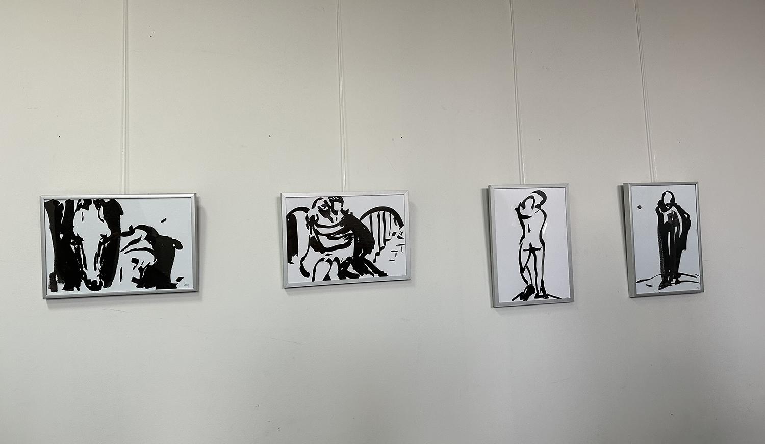 „Vilkamirgės“ galerijoje – „Įrėminti debesys“ / Skaistės Vasiliauskaitės-Dančenkovienės nuotr.