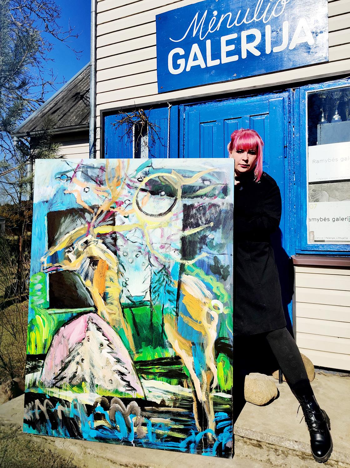 „Vilkamirgės“ galerijoje – nauja paroda /