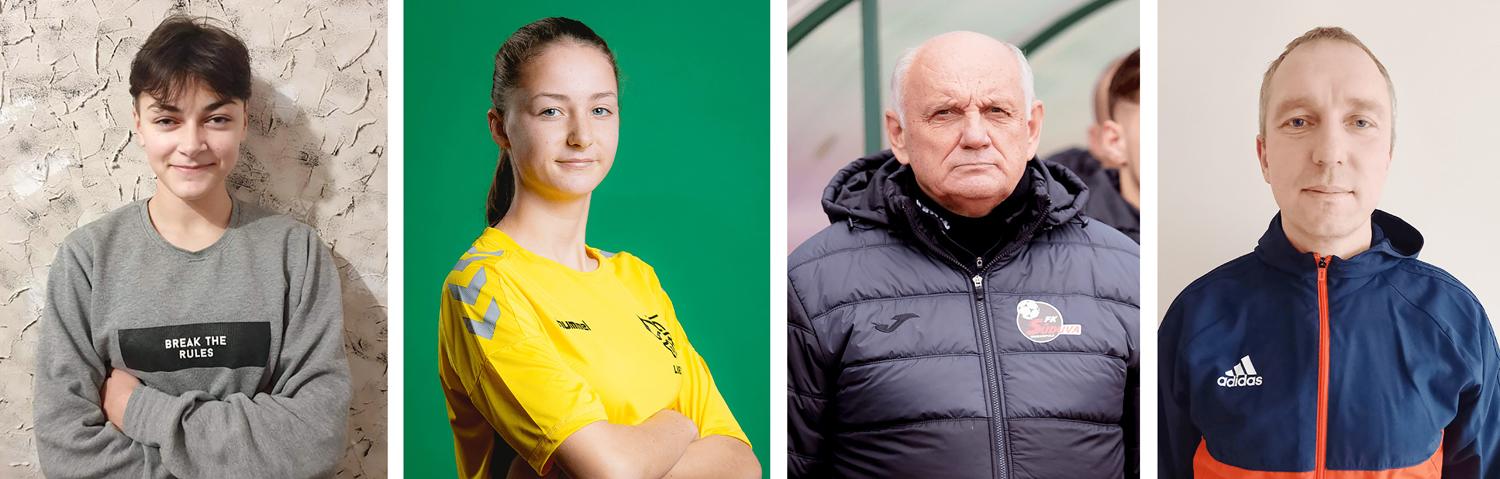 Vyksta 2020-ųjų Lietuvos futbolo apdovanojimai: tarp kandidatų – ukmergiškiai / Meida Proscevičiūtė.  Gabija Toropovaitė.  Saulius Širmelis.  Darius Petraška.