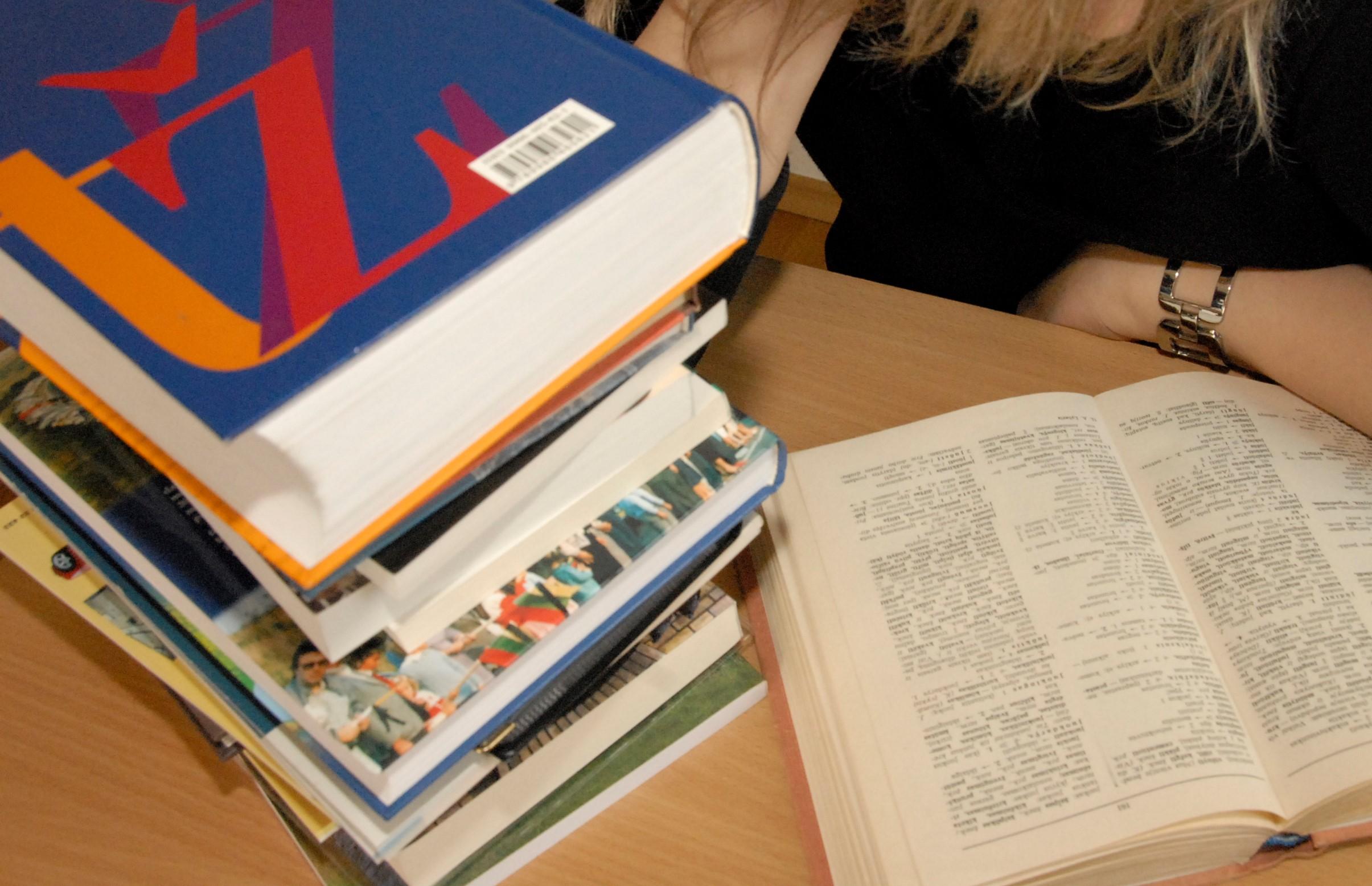 Vyksta mokinių žinių patikrinimas /