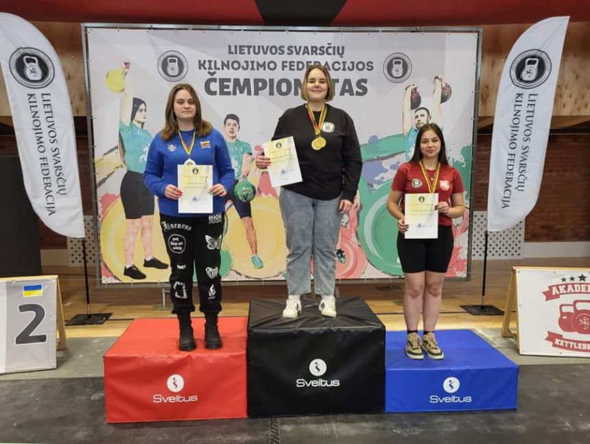 Goda Baravykaitė – Lietuvos čempionė