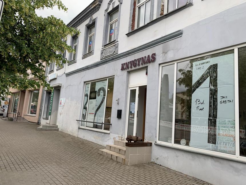 Buvęs knygynas atvėrė duris kultūrinei veiklai