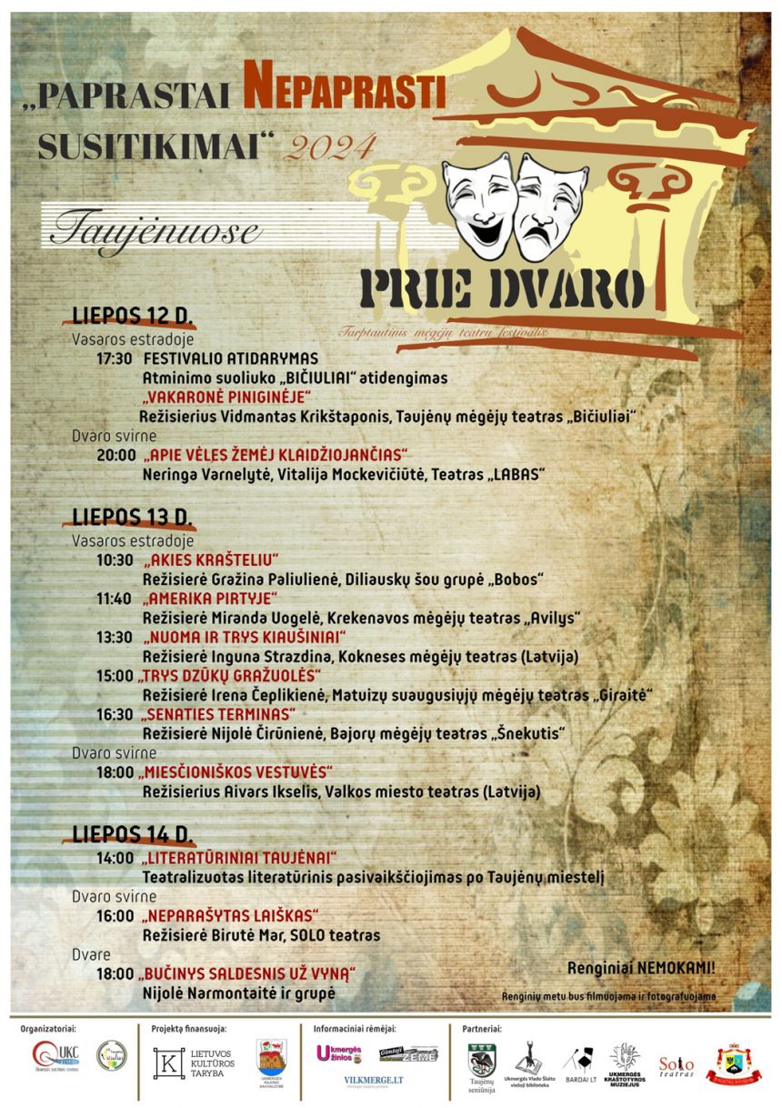 Prie dvaro – paprastai nepaprasti susitikimai