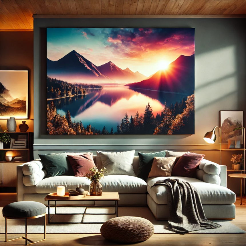 Fotodrobės kaip interjero dizaino akcentas