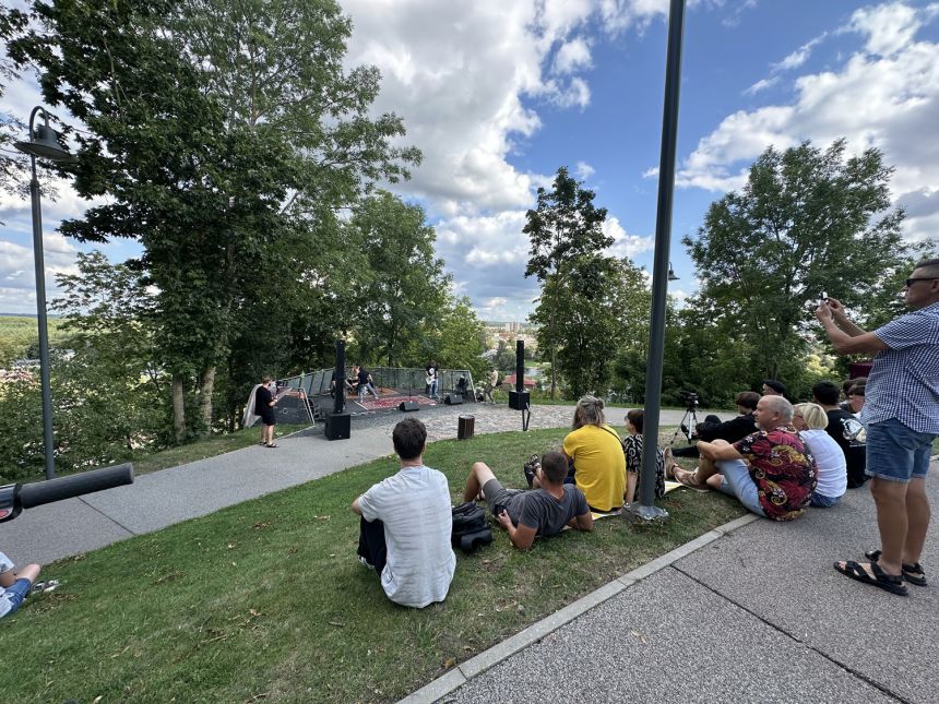 Ukmergės senamiestyje vėl skambėjo muzika