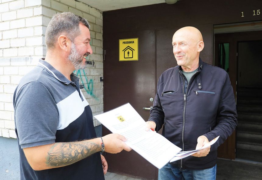 Žiedo gatvės daugiabutis nelaimės atveju turi savo priedangą