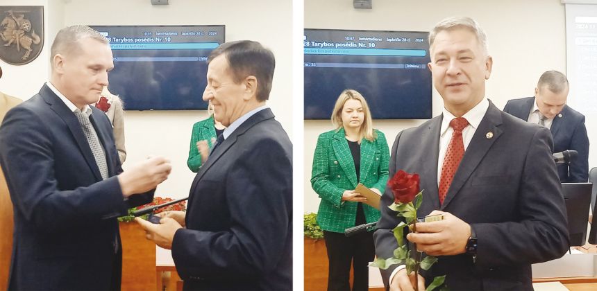 Priesaikas davė du nauji Savivaldybės tarybos nariai