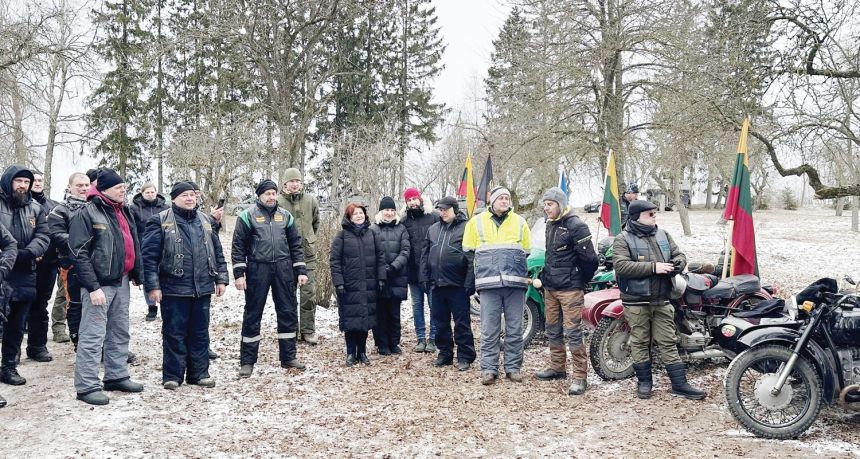 „Atminties žygiu“ pagerbė Lietuvos partizanus