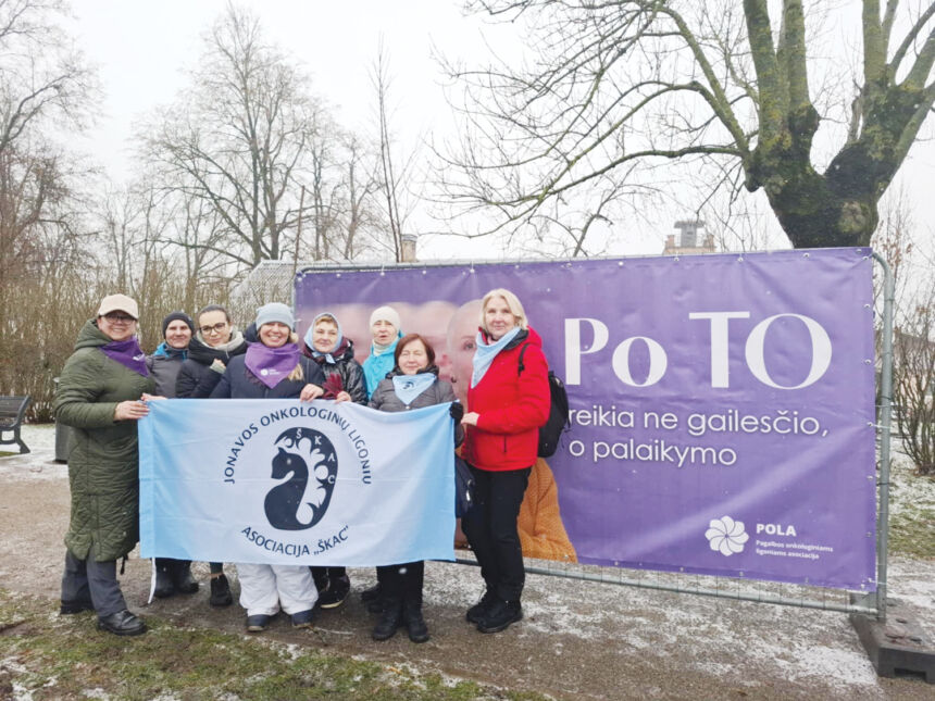 Tūkstančiai žmonių leidosi į palaikymo ir bendrystės žygį