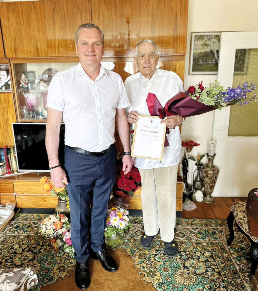 Paminėjo garbingą jubiliejų