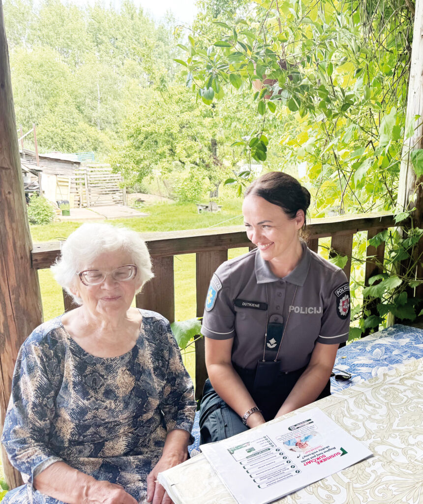 Popietėje su senjorais – apie saugumą, rūpestį ir bendrystę