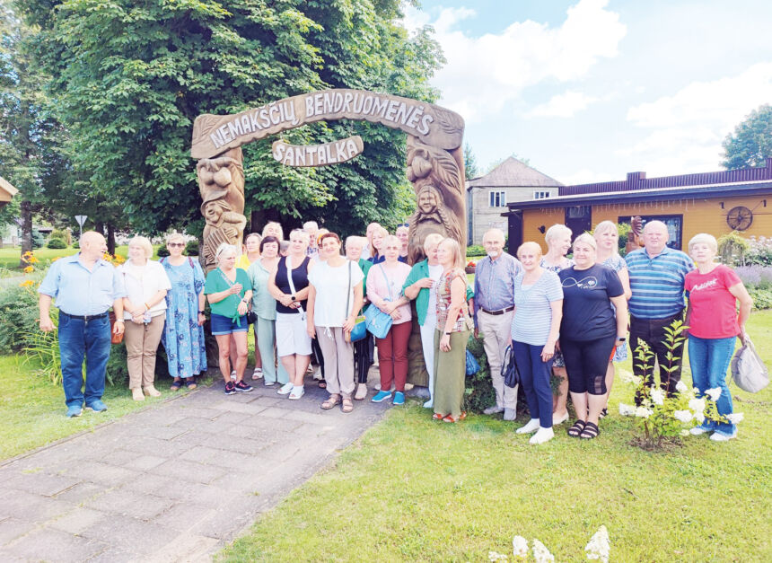 Siesikų bendruomenės nariai sėmėsi patirties