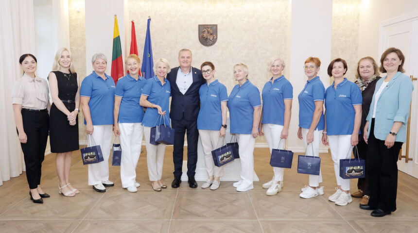 Ansambliui – padėka už sėkmingą pasirodymą Vokietijoje