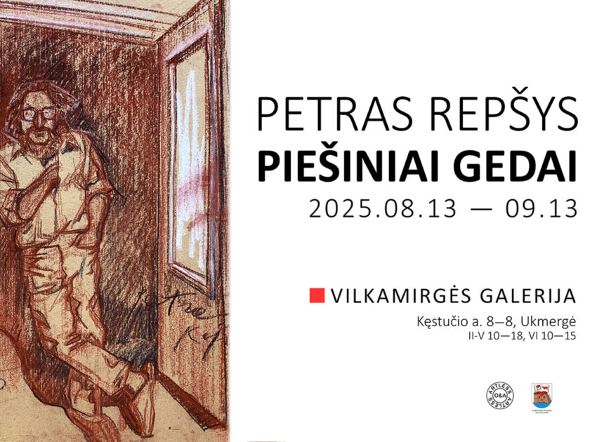 Galerijoje – paroda S. Gedos atminimui