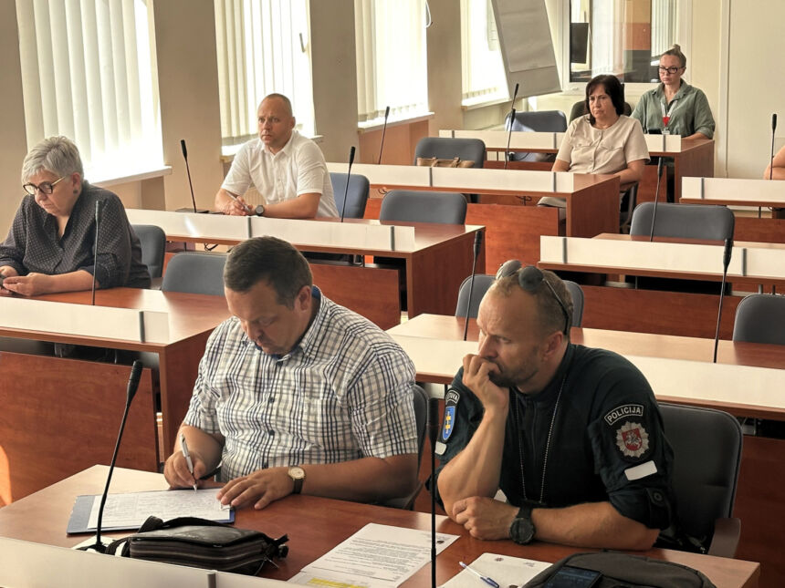 Posėdyje – dėmesys saugumui prie vandens telkinių