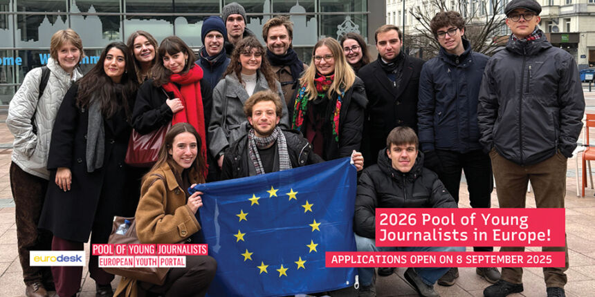 ŽYMĖKITĖ DATĄ – 2026 m. Europos jaunųjų žurnalistų bendruomenė laukia jūsų!