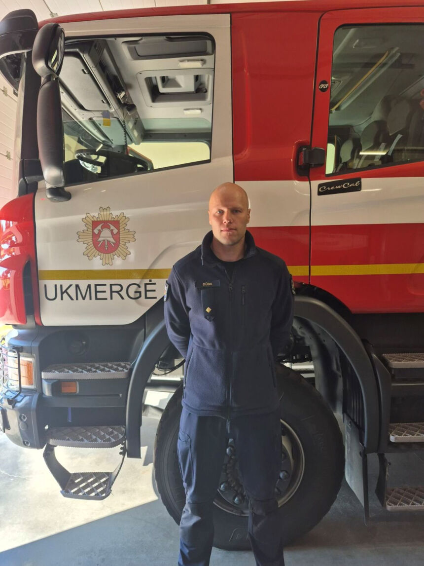 Ukmergiškis ruošiasi stipriausių pasaulio ugniagesių čempionatui