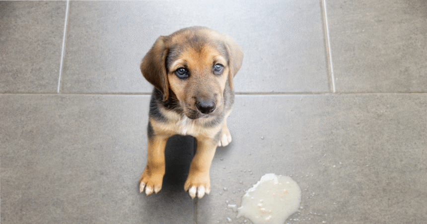 Kodėl šuo vemia putomis ir kaip jam padėti?