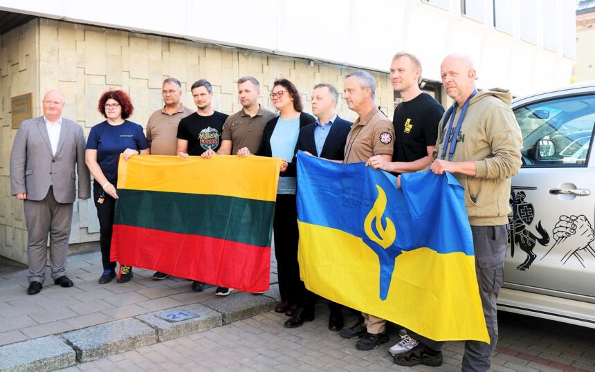 Ukmergės medikas grįžo iš stažuotės Ukrainoje