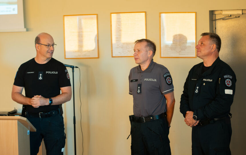 Policijos komisariate – naujas vadovas