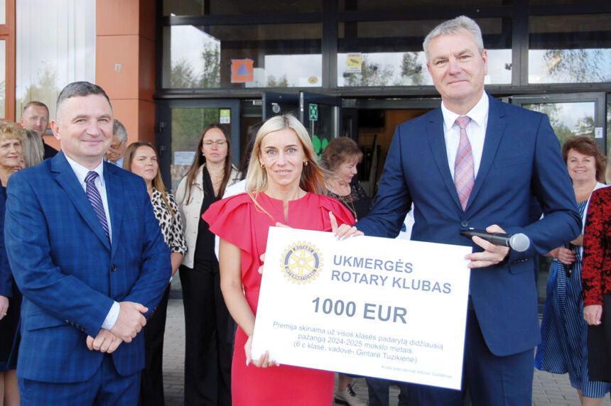 „Šilo“ progimnazijos klasė – Ukmergės rotariečių projekto nugalėtoja
