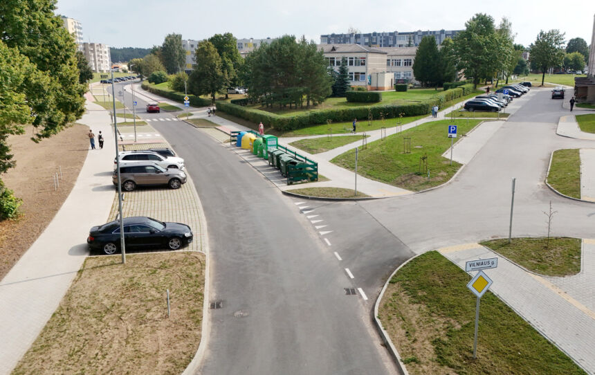 Užupyje sutvarkytos pagrindinės gatvės