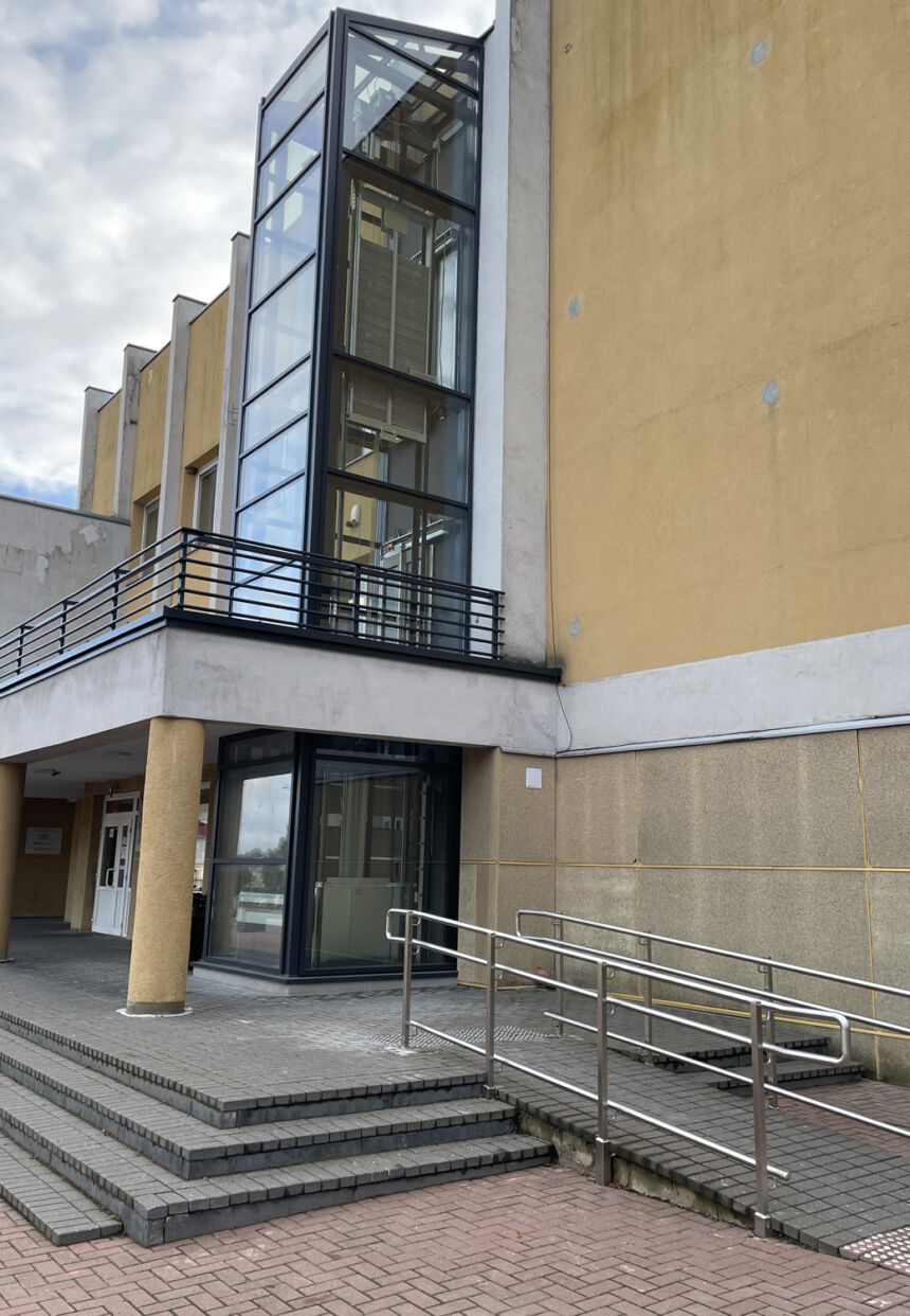 Į renginius kultūros centre kels liftas