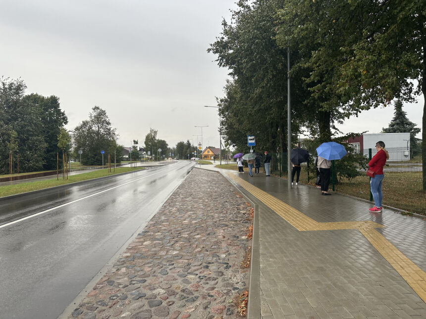 „Gelžbetonio“ stotelėje įrengs modernų paviljoną