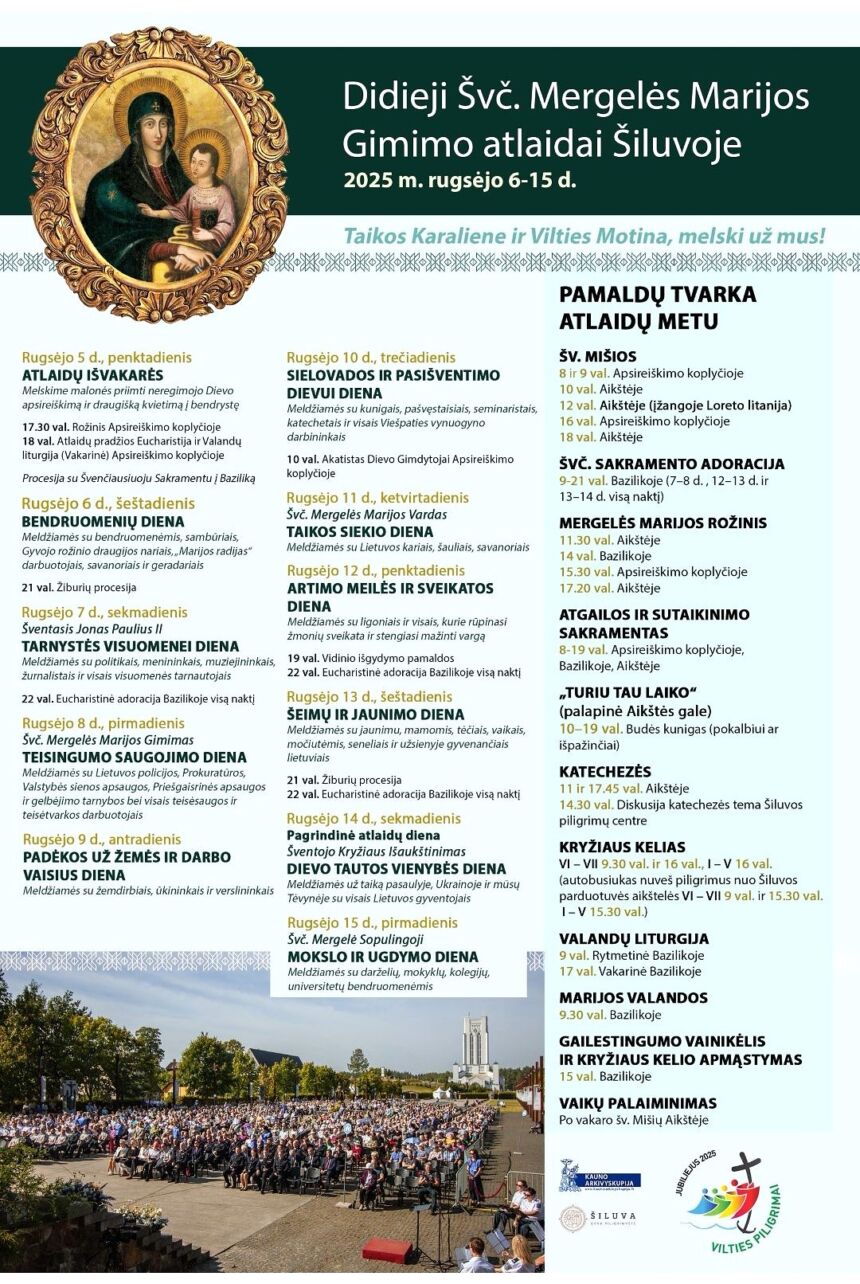 Didieji Švč. Mergelės Marijos Gimimo atlaidai