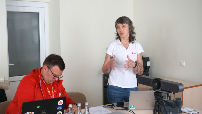 Vyko mokymai apie evakuacijos centrų įkūrimą ir valdymą