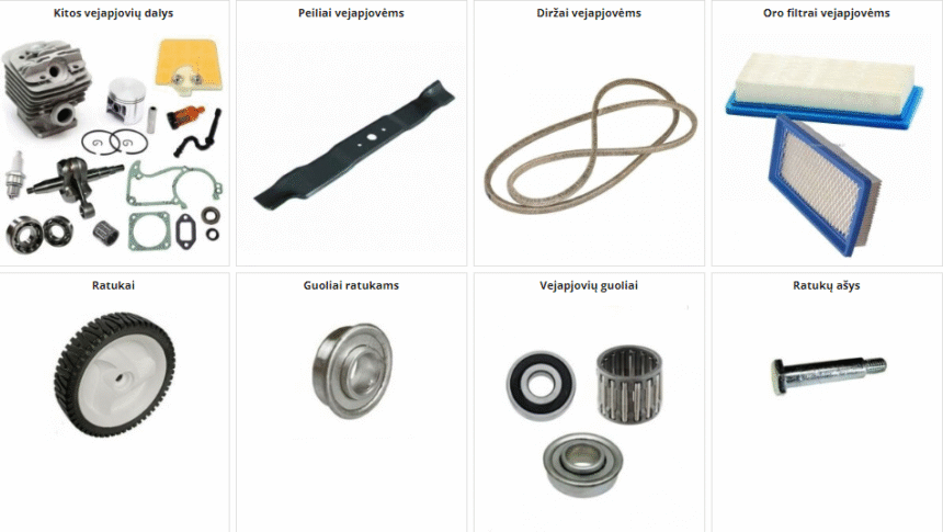 Vejapjovių dalys: paslėptas kaštų faktorius renkantis tarp benzininės ir elektrinės vejapjovės