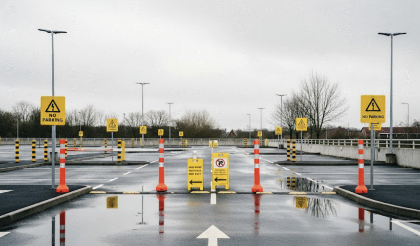 Parkavimo aikštelės ir saugumas: kaip ženklai apsaugo nuo avarijų