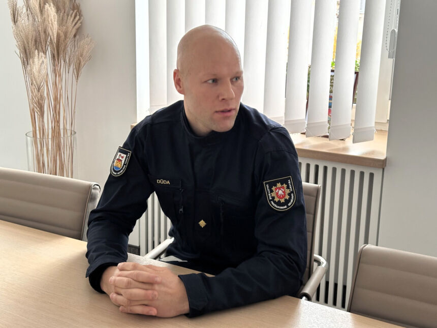 Išvyksta į Pasaulio stipriausiojo ugniagesio čempionatą