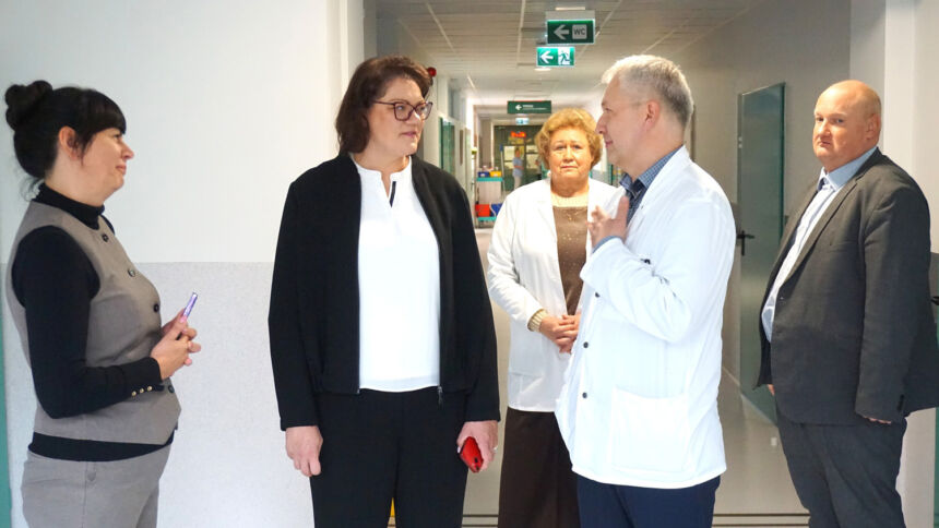 Ukmergėje lankėsi sveikatos apsaugos ministrė