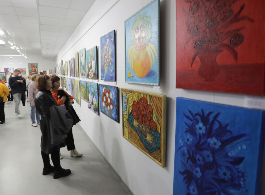 Vyksta konkursinė tapytojų paroda