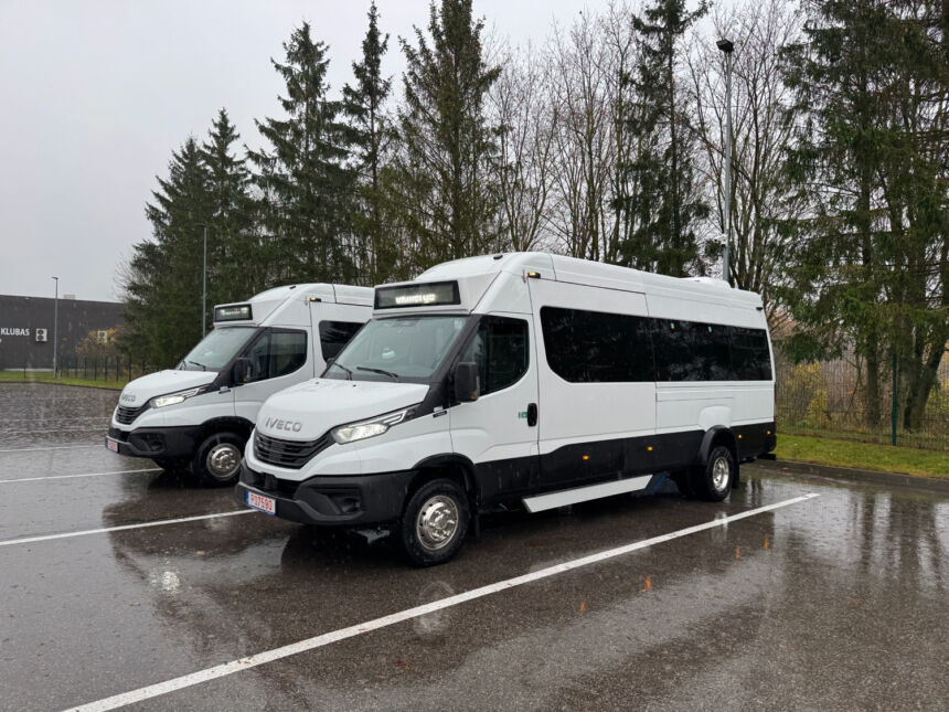 Rajone kursuos ir elektra varomi autobusai