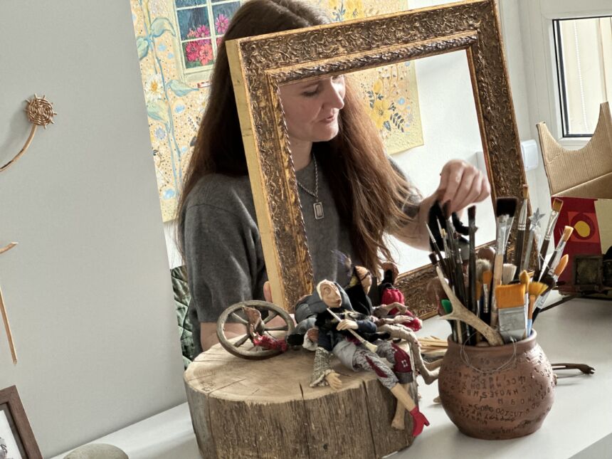 Menininkės Vaidos Adomavičiūtės kūrybinėje erdvėje