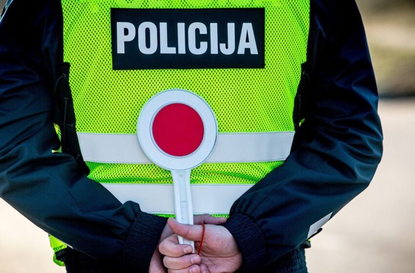 Sausio mėnesį – policijos reidai