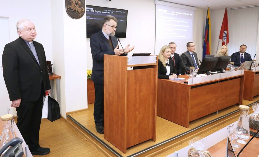 Paskutinis posėdis – su prasmingais sveikinimais