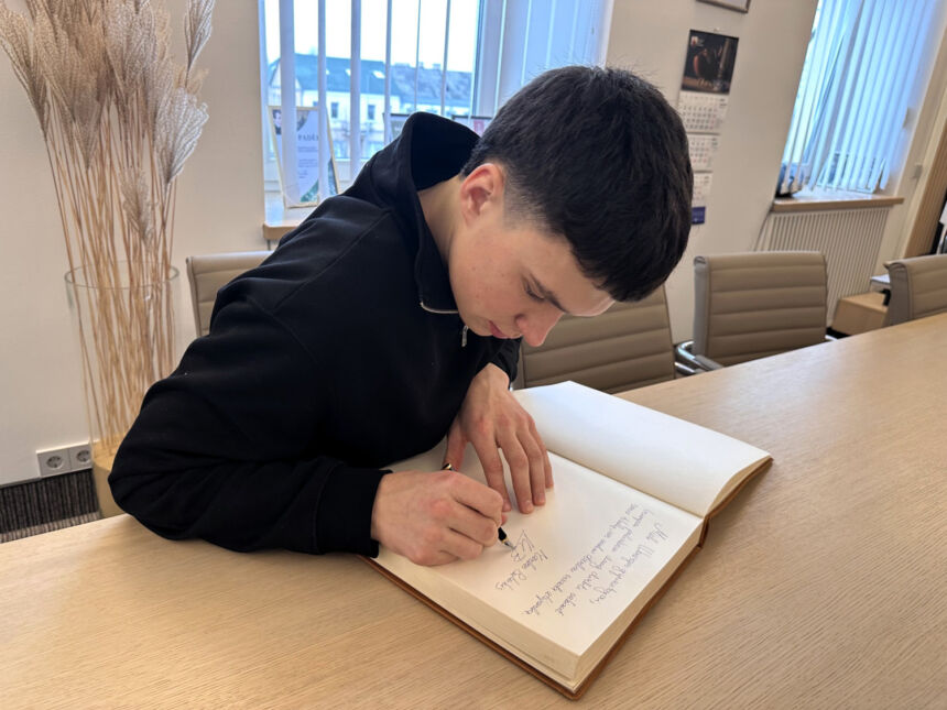 Svečiavosi jaunasis automobilių sporto talentas