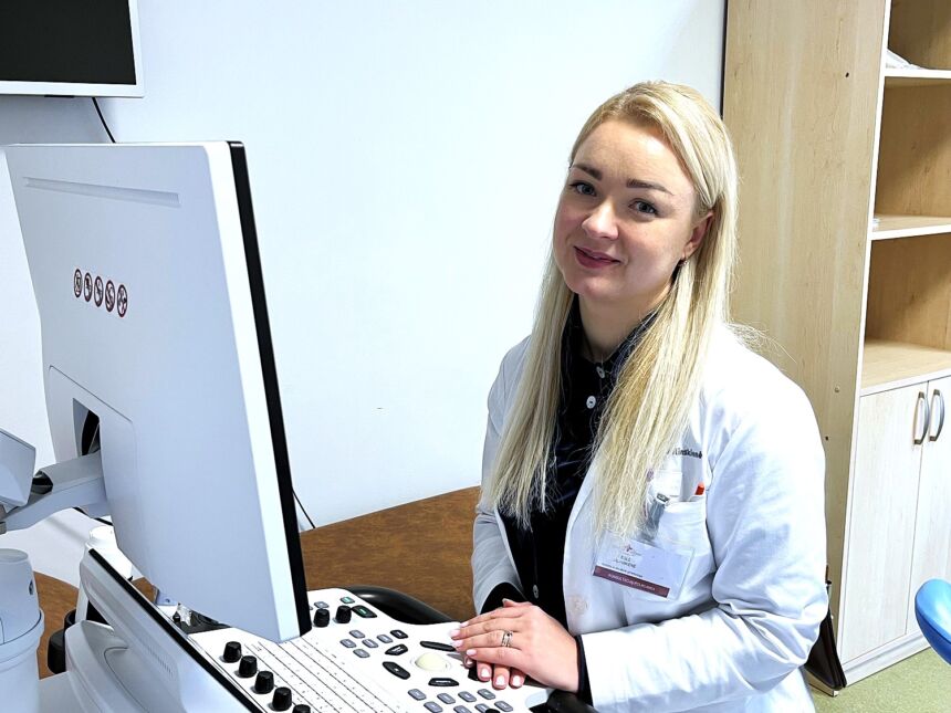 Ligoninėje – nauja gydytoja